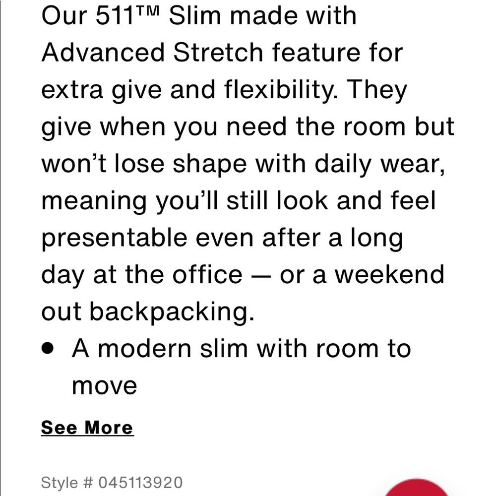 Levi’s 511 Slim Stretch Flex Performance Jean - image 4